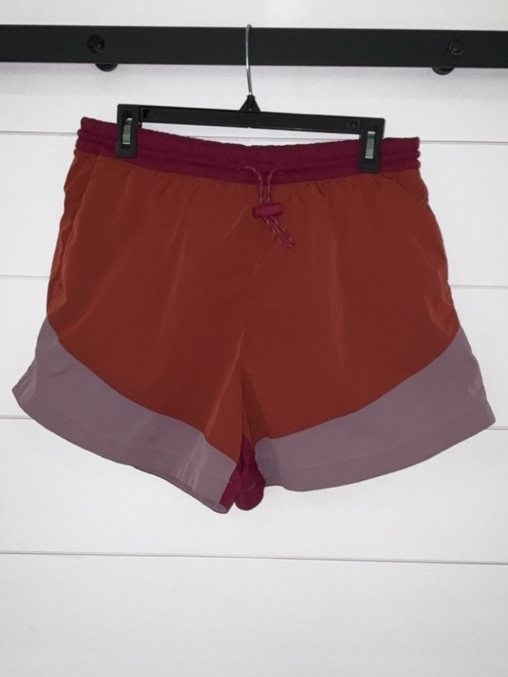 lululemon athletica Women's Rust Red and Mauve Athletic Shorts
